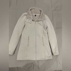 North Face Lightweight Cream Fleece Jacket
